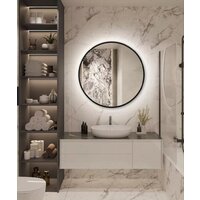 eMZe 60 LED.UV.60.60.CHE.AF.4K (черный с УФ-окантовкой и подсветкой)