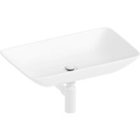 Умывальник Lauter 21540 + клапан 21190W + сифон 21635W (белый матовый) - Превью изображения №14 — Интернет-Магазин TECNO.BY