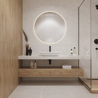 Умывальник Lauter 21540 + клапан 21190W + сифон 21635W (белый матовый) - Превью изображения №12 — Интернет-Магазин TECNO.BY