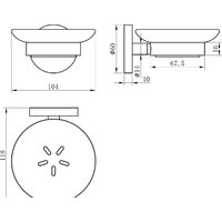 Wellsee Finishing Touch 182503000 с держателем (золотой) Image #8
