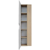 Doratiz Шкаф-пенал Фьорд 40 L 2712.304 (дуб бунратти/цемент,с подвесной) Image #3
