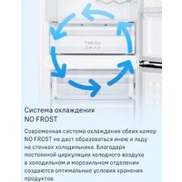 Холодильник MAUNFELD MFF187NFIW10 - Превью изображения №28 — Интернет-Магазин TECNO.BY