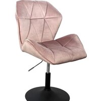 AksHome Oslo 75650 (пыльная роза велюр/черный)