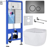 Roxen Porto One Rimless 6 в 1 StounFix Dual Fresh 627320 (оружейная сталь/металл)