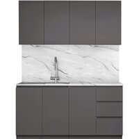 Артём-Мебель Мэри СН-114 ДСП 1.4м (серый графит)