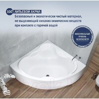 Lauter Riviera 150x150 21050150 (с ножками и лицевым экраном) Image #4