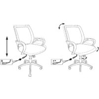 Бюрократ CH-695N/R/TW-11 (черный/красный) Image #7