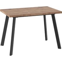 Мамадома Borg-110 раздвижной 110-142х70 (дуб веллингтон/черный)