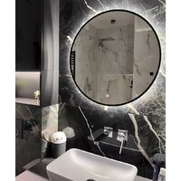 eMZe 70 LED.UV.70.70.CHE.AF.4K (черный с УФ-окантовкой и подсветкой)