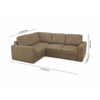 Mio Tesoro Aurora компл.2 левый (Velutto 03 коричневый) Image #10