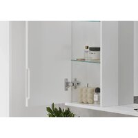  Volna Шкаф с зеркалом Lake 60 L (белый) - Превью изображения №4 — Интернет-Магазин TECNO.BY