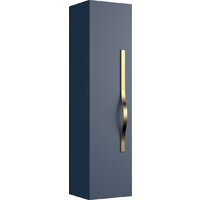 Lauter Шкаф-полупенал Навесной Eva (гранатовый полуматовый, ручка золото матовая сталь) Image #6