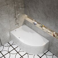 Ванна Triton София 170х95L (с каркасом, экраном, сифоном) - Превью изображения №4 — Интернет-Магазин TECNO.BY