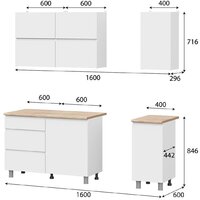 Mio Tesoro Токио 1.6 (белый текстурный/дуб сонома) Image #6