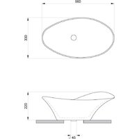 Умывальник Lavinia Boho Bathroom Sink Slim 33311115 - Превью изображения №6 — Интернет-Магазин TECNO.BY