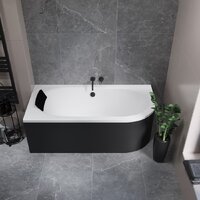 Ванна Lauter Bliss 170 L 21201071L (с каркасом и сифоном 21Y32002 белый) - Превью изображения №22 — Интернет-Магазин TECNO.BY