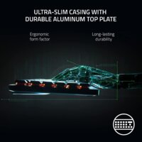 Клавиатура Razer DeathStalker V2 Pro TKL (Razer Low Profile Optical Red, нет кириллицы) - Превью изображения №10 — Интернет-Магазин TECNO.BY