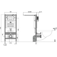 Roxen Egg в комплекте с инсталляцией StounFix Dual Fresh 6 в 1 968475 (кнопка: брашированное золото) Image #13