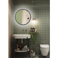 eMZe 80 LED.UV.80.80.CHE.AF.4K (черный с УФ-окантовкой и подсветкой)