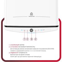 Накопительный электрический водонагреватель Ariston Velis Tech Abse Dry 80 - Превью изображения №5 — Интернет-Магазин TECNO.BY