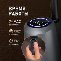 Пылесос Weissgauff V13 BLDC 200 Graphite AquaPro - Превью изображения №14 — Интернет-Магазин TECNO.BY
