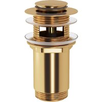 Умывальник Lauter 21540 + клапан 21190G + сифон 21635G (золото) - Превью изображения №15 — Интернет-Магазин TECNO.BY