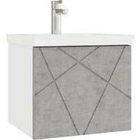 Vigo Тумба под умывальник Geometry 500-0-1 Como навесная (бетон)