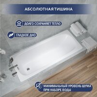 Ванна Lauter Orra 160 21XG160 - Превью изображения №3 — Интернет-Магазин TECNO.BY