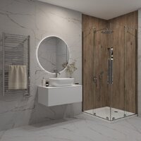 ЗОВ Тумба под умывальник Кито 60 K60LW0MWMC-LDSPW (белый матовый) Image #6