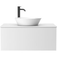 ЗОВ Тумба под умывальник Кито 60 K60LW0MWMC-LDSPW (белый матовый) Image #2