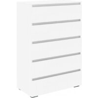 Кортекс-мебель Бари 80 5ш (белый/белый/белый)