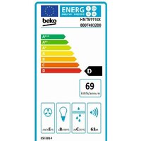 Кухонная вытяжка BEKO HNT 61110 X - Превью изображения №6 — Интернет-Магазин TECNO.BY