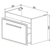 СанитаМебель Тумба под умывальник Камелия-66.99 Д4 Image #2
