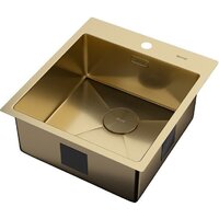 Кухонная мойка ZorG Zerox 46 IF PVD Gold - Превью изображения №2 — Интернет-Магазин TECNO.BY