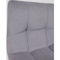 AksHome Рой GB (Velutto 32 серый велюр/черный) Image #9