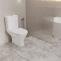 Унитаз напольный Lauter W224 2110224 + гигиенический душ Sano 21LT1294GL (горизонтальный выпуск) - Превью изображения №11 — Интернет-Магазин TECNO.BY