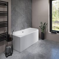 Ванна Lauter Bliss 170 L 21201071L (с каркасом и сифоном 21Y32000 хром) - Превью изображения №9 — Интернет-Магазин TECNO.BY
