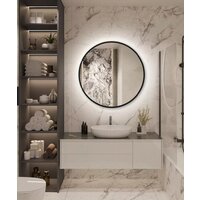 eMZe 90 LED.UV.90.90.CHE.AF.4K (черный с УФ-окантовкой и подсветкой)