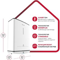 Накопительный электрический водонагреватель Ariston Velis Tech Abse Dry 50 - Превью изображения №3 — Интернет-Магазин TECNO.BY