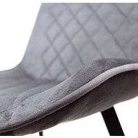 AksHome Leros (серый велюр HLR-21/черный) Image #10