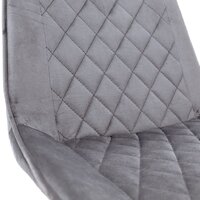 AksHome Leros (серый велюр HLR-21/черный) Image #6