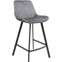 AksHome Leros (серый велюр HLR-21/черный)