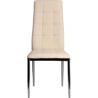 AksHome Sky (кремовый/хром, экокожа) Image #2