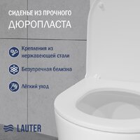 Унитаз напольный Lauter Vortex 2110022VF - Превью изображения №2 — Интернет-Магазин TECNO.BY