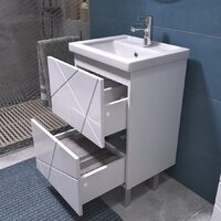 Vigo Тумба под умывальник Geometry 500-0-2 Фостер Image #4