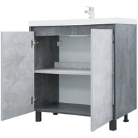 Doratiz Тумба под умывальник Крит 80 9908.129 (серый) Image #3