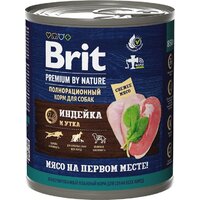 Brit Premium by Nature с индейкой и уткой 850 г