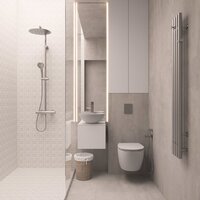 ЗОВ Тумба под умывальник Кито 50 K50LW0MWMC-LDSPWС0 (белый матовый) Image #5