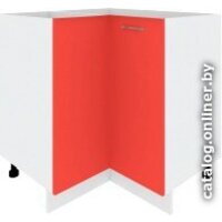 Кортекс-мебель Корнелия Лира НШУ без столешницы угловой (красный)
