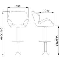 AksHome Berlin 70475 (шоколадный велюр HCJ-10/черный) Image #2